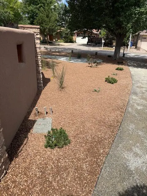 Xeriscape Landscaping Albuquerque by ASAP Sands Outdoor Services 505-293-4014