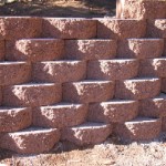 retaining wall - residential landscaping